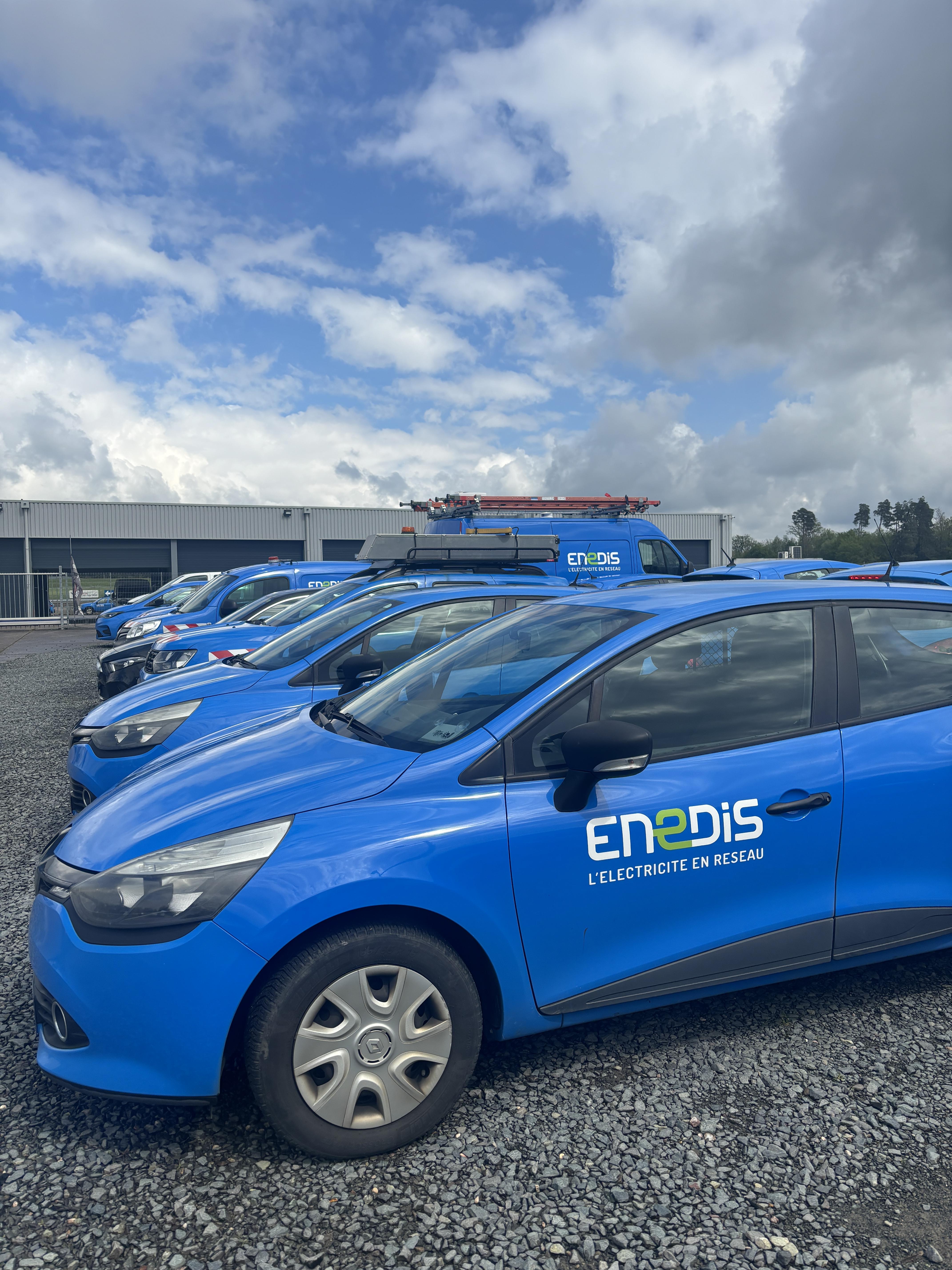 Les véhicules ENEDIS